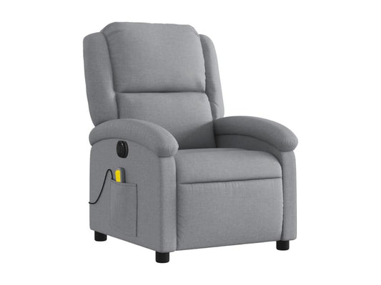 Gray Fabric Accent Chair - dlz1766579391790