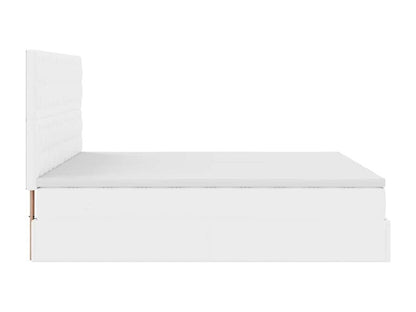 White Faux Leather Mattress, 180 x 200 cm