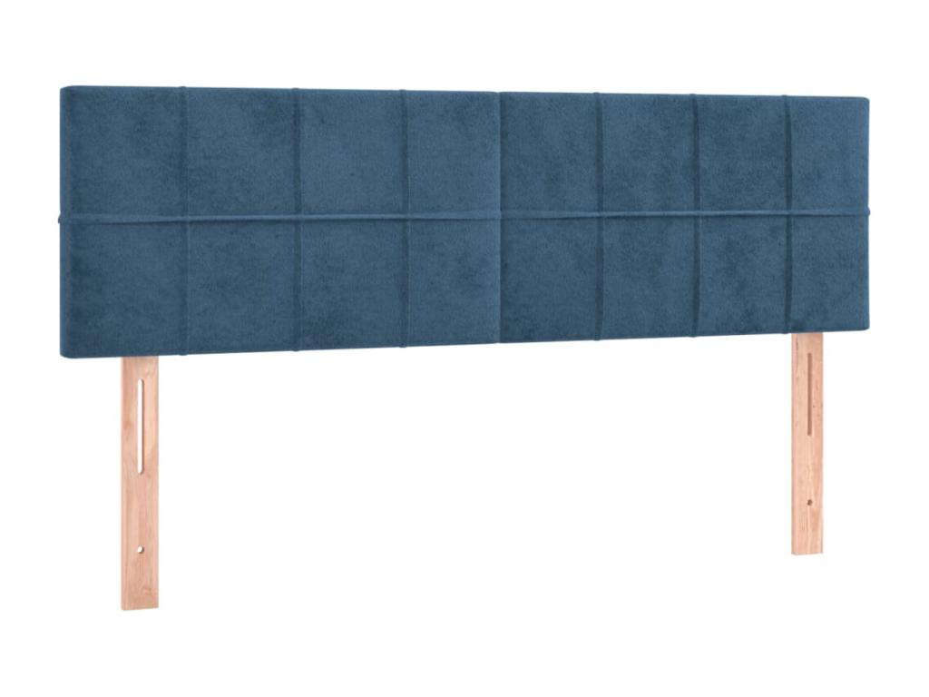Blue Velvet Bed Frame, 72 x 5 x 78 cm