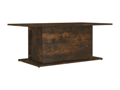 Brown Oak Wood Coffee Table, 102 x 55.5 x 40 cm