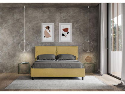 Yellow Bed Frame, 160 x 200 cm