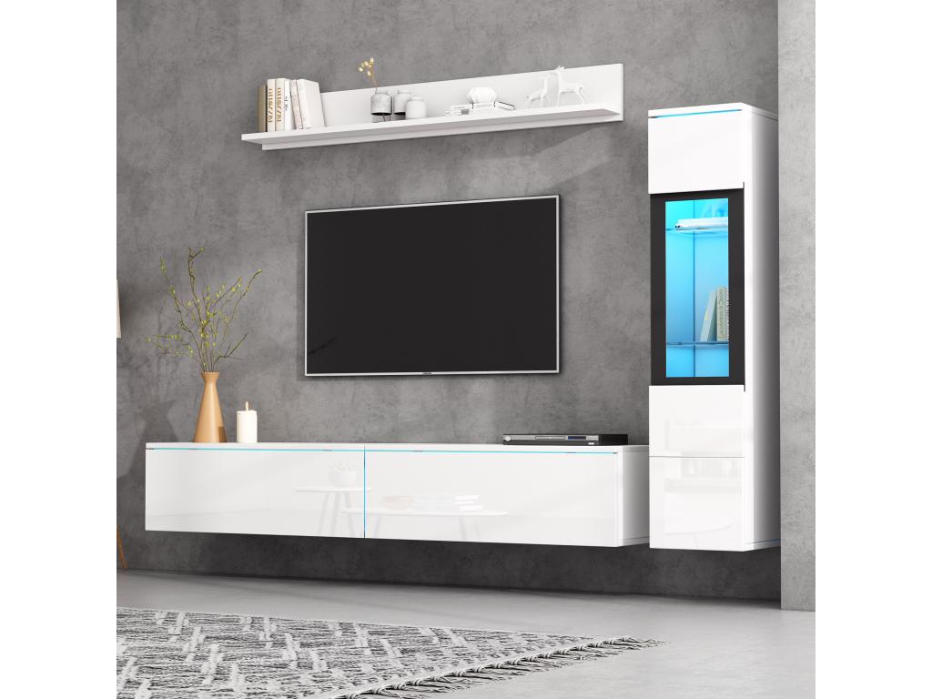 White TV Stand Set