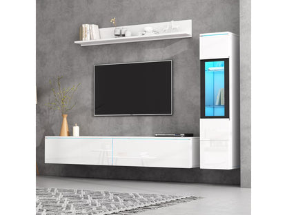 White TV Stand Set