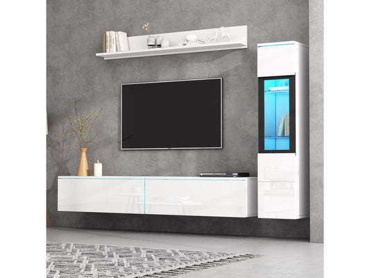White TV Stand Set