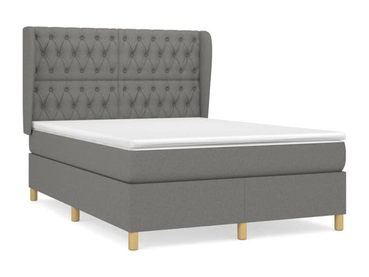 Gray Fabric Mattress, 140 x 190 cm