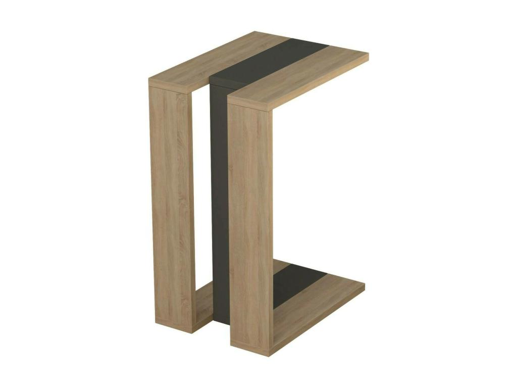 Beige Oak Wood Shelf, 30 x 40 cm