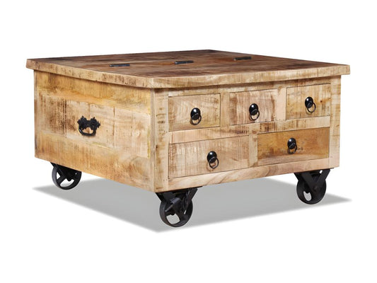 Brown Coffee Table, 70 x 70 x 40 cm