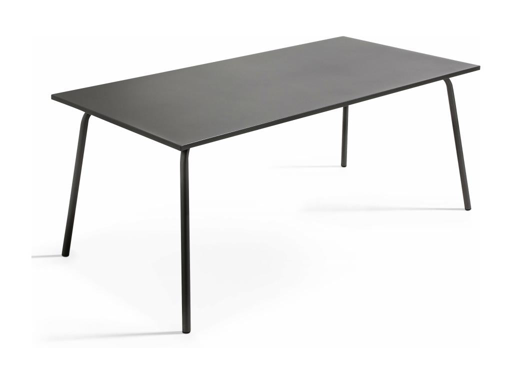 Gray Metal Table Set