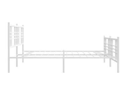 White Metal Headboard, 183 x 213 cm