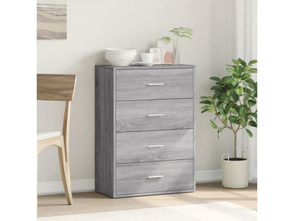 Gray Sideboard, 60 x 31 x 84 cm