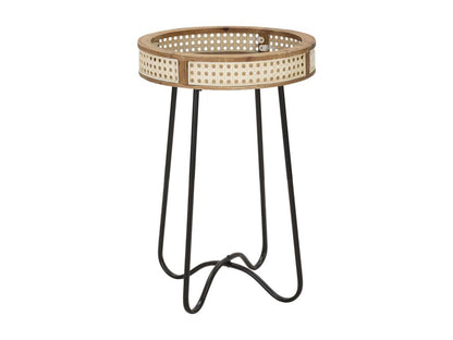 Brown Metal Coffee Table, 40 x 60 cm