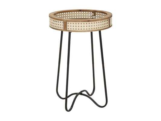 Brown Metal Coffee Table, 40 x 60 cm