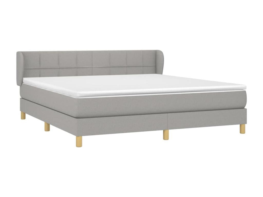 Gray Fabric Mattress, 180 x 200 cm