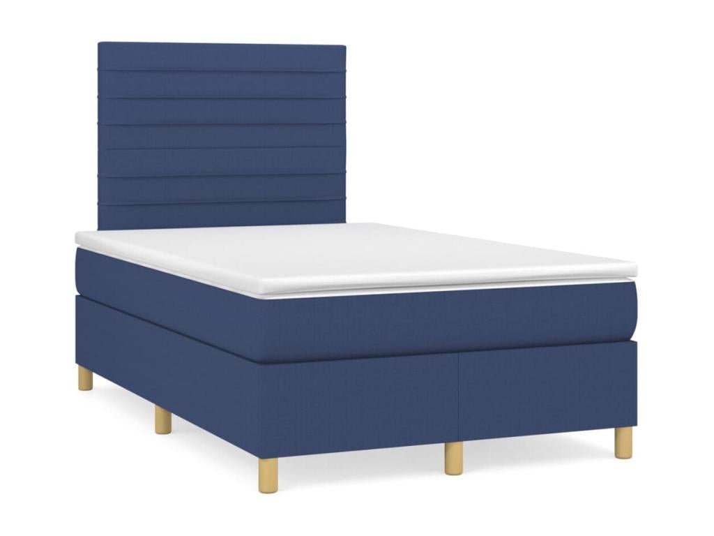 Blue Fabric Mattress, 120 x 200 cm