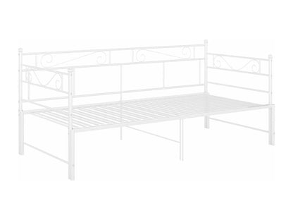 White Metal Sofa Bed, 90 x 200 cm