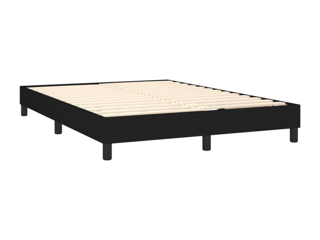 Black Fabric Mattress, 140 x 190 cm