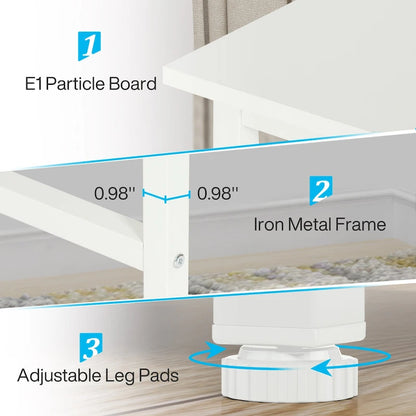 Extra Long Two Person Desk,Industrial Workstation for Home Office78 Double Computer Desk with Drawers and Storage Shelves