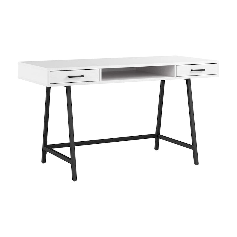 Bush Furniture Steele 54W Writing Computer Desk with Storage