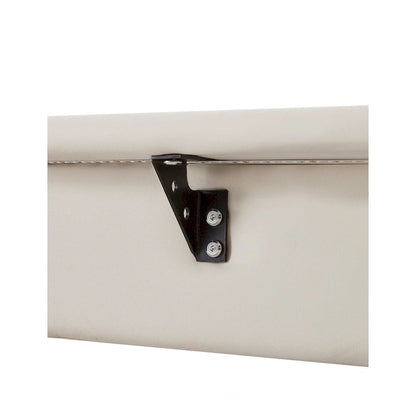 Upholstered Platform Bed with Sensor Light and Ergonomic Design Backrests