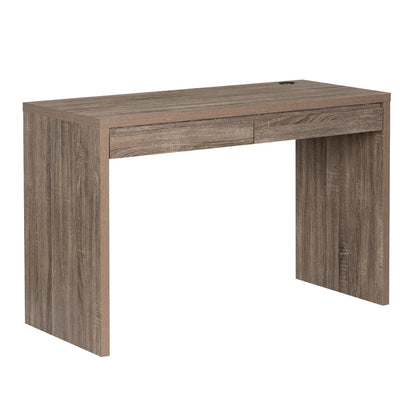 Dublin Mission Grey Two Drawer Desk