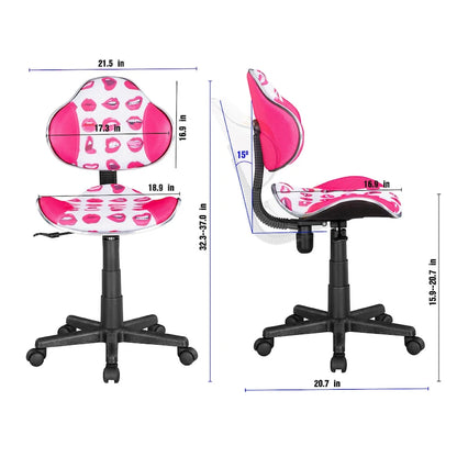 JJS Ergonomic Mesh Office Chair Adjustable Lumbar Support Computer Desk Chair