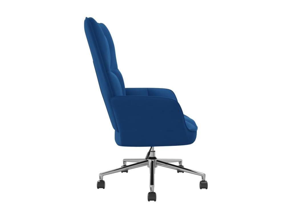 Blue Velvet Chair - dlz1766579496528