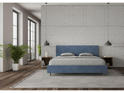 Blue Bed Frame, 200 x 210 cm