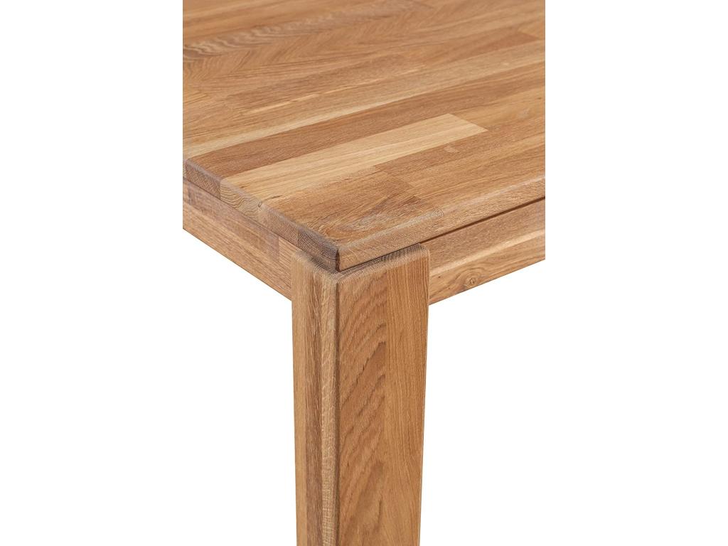 Natural Oak Wood Dining Table - dlz1766579923553