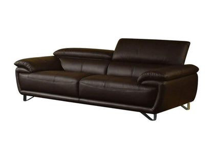 Brown Leather Sofa