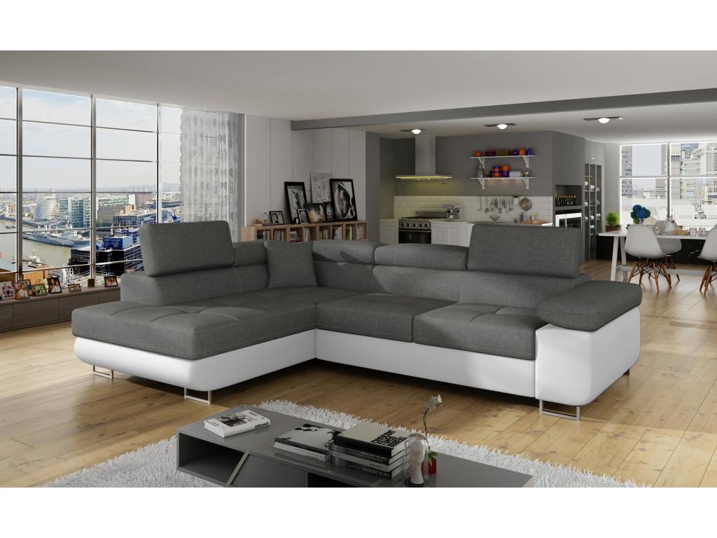 White Fabric Sofa