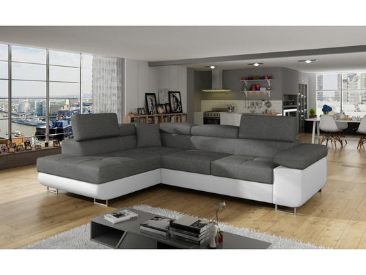 White Fabric Sofa