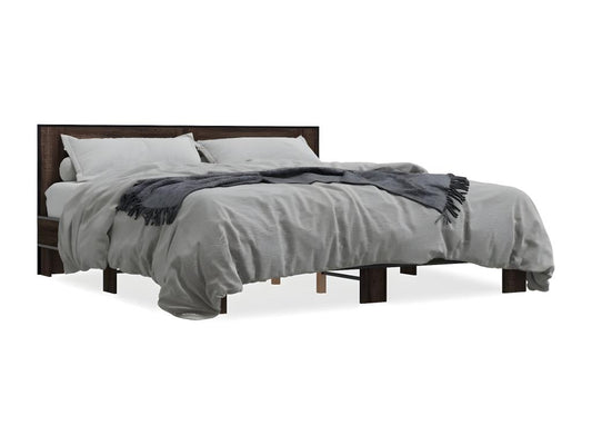 Brown Oak Wood Mattress, 200 x 200 cm