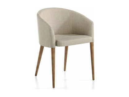 Beige Fabric Chair