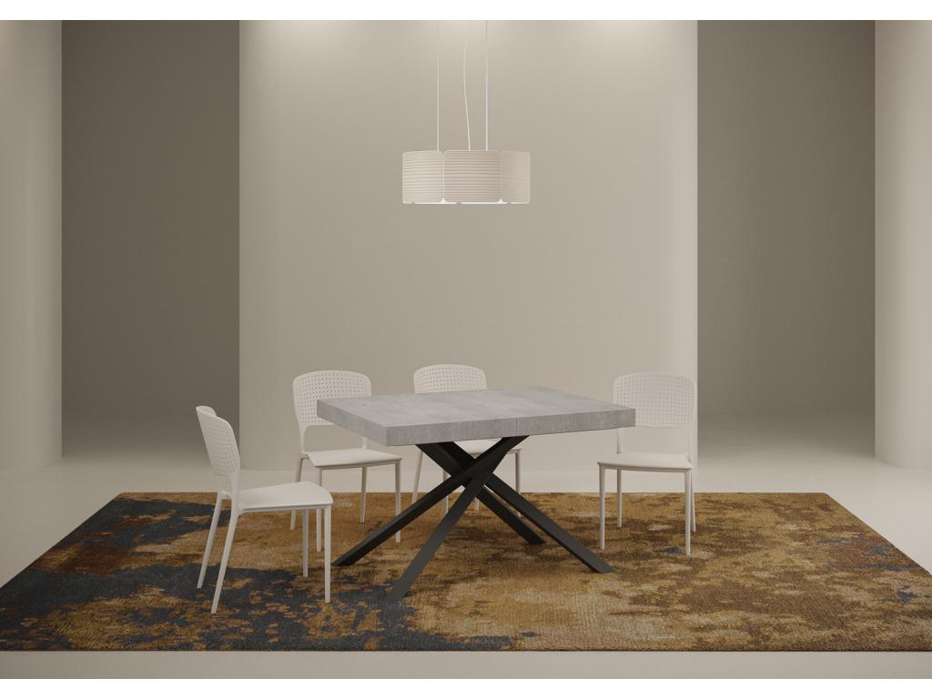 Gray Table, 80 x 120 cm
