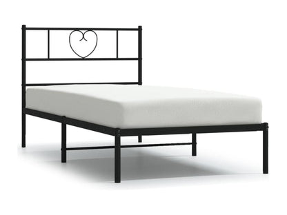 Black Metal Headboard, 75 x 190 cm