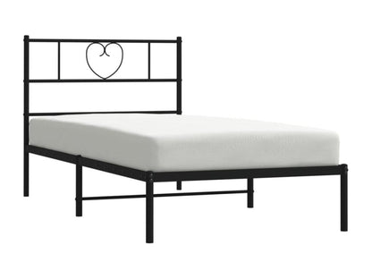 Black Metal Headboard, 75 x 190 cm