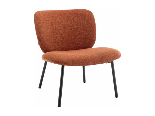 Red Fabric Accent Chair Set of 2