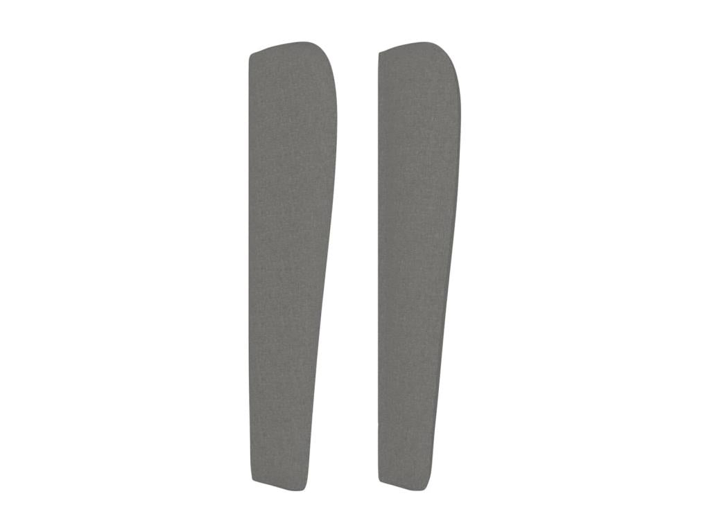 Gray Fabric Headboard, 103 x 23 x 118 cm