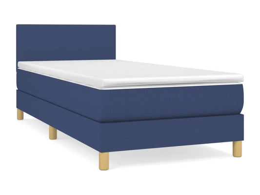 Blue Fabric Mattress, 90 x 190 cm