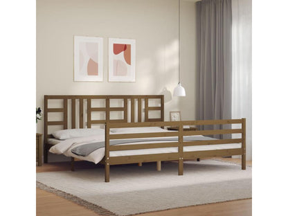 Brown Solid Wood Mattress, 200 x 200 cm