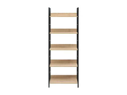 Brown Oak Wood Bookcase, 60 x 27.6 x 158.5 cm