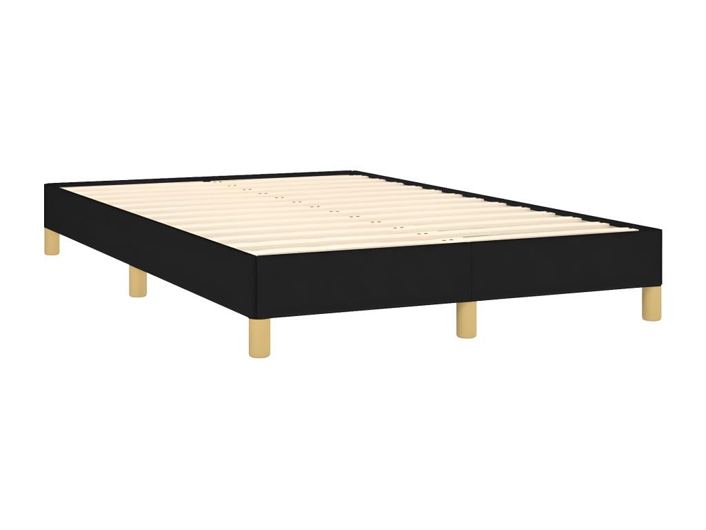 Black Fabric Mattress, 120 x 190 cm