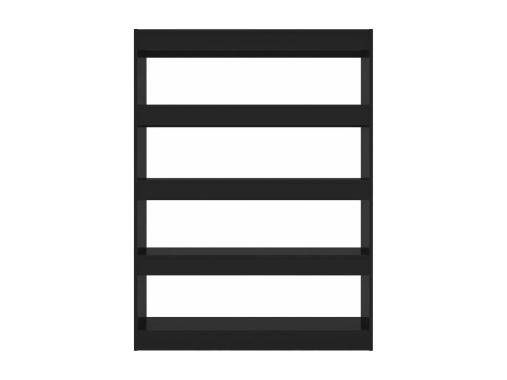 Black Bookcase, 100 x 30 x 135 cm