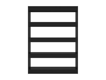 Black Bookcase, 100 x 30 x 135 cm