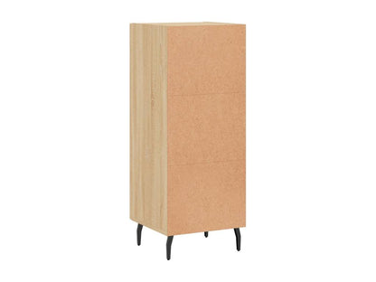 Brown Engineered Wood Sideboard, 34.5 x 34 x 90 cm