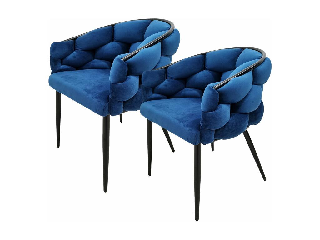 Blue Chair Set of 2