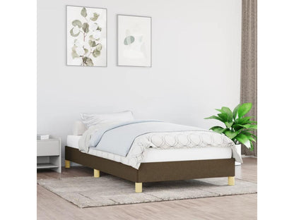 Brown Fabric Mattress, 90 x 190 cm