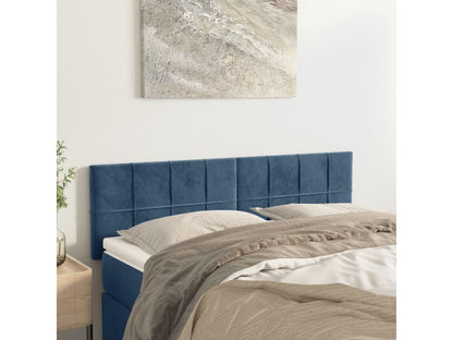 Blue Velvet Bed Frame, 72 x 5 x 78 cm