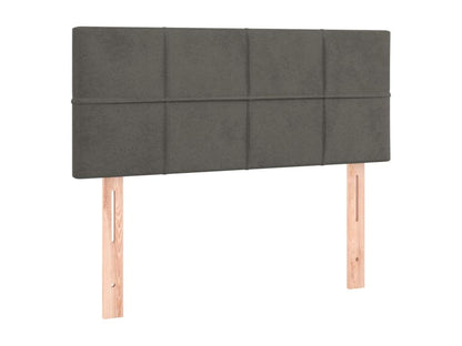 Gray Velvet Headboard, 90 x 5 x 78 cm