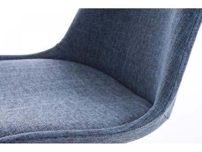 Blue Fabric Chair - dlz1766579446695